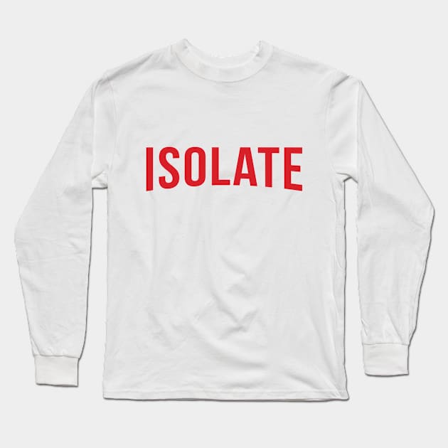 Isolate Long Sleeve T-Shirt by MrLarry